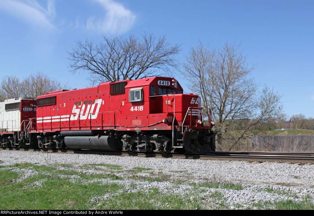 SOO 4418 leading the Watertown local